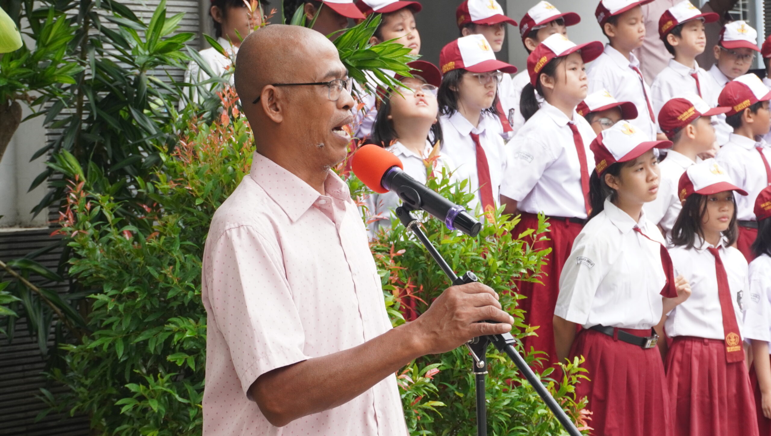 Upacara : Semangat dan Kesiapan Menghadapi Sumatif Akhir Semester