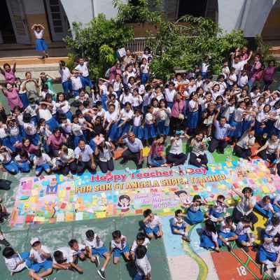 Parent Teaching di SDK Santa Angela Surabaya